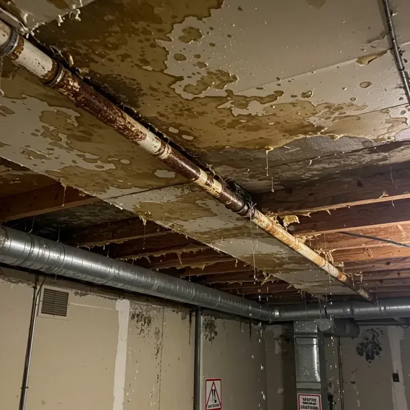 Ceiling Water Damage Repair in Easton, CT